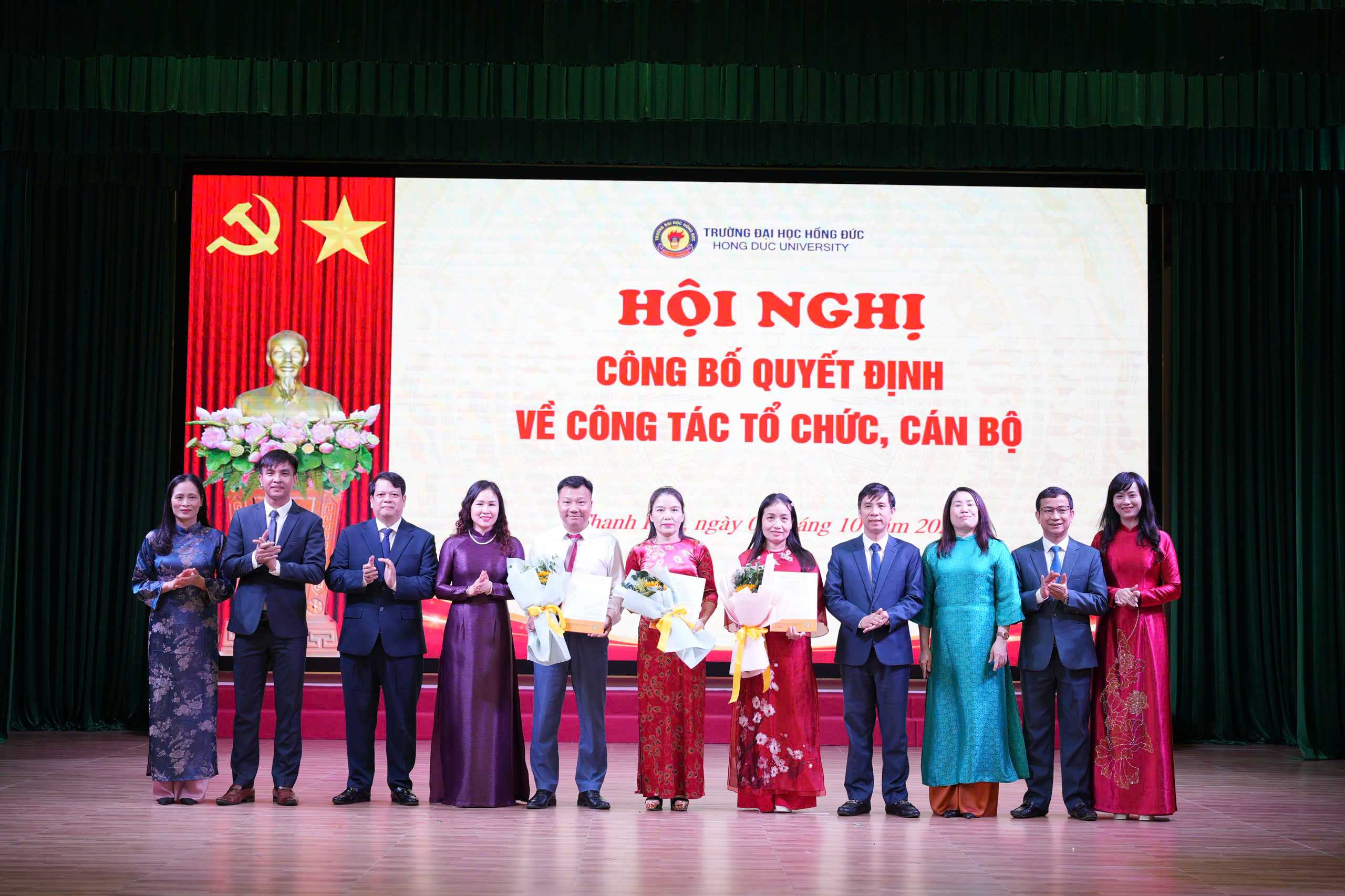 KHOA NGOẠI NGỮ – TRƯỜNG ĐẠI HỌC HỒNG ĐỨC KIỆN TOÀN BAN CHỦ NHIỆM TRONG GIAI ĐOẠN PHÁT TRIỂN MỚI